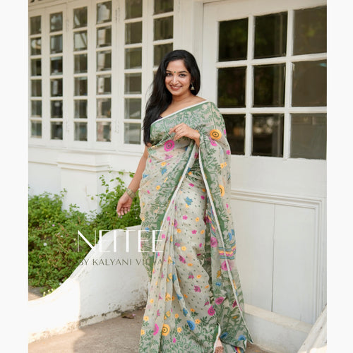 DISPERSED FLORAL BENGAL COTTON BCA24-1 - NEITEE